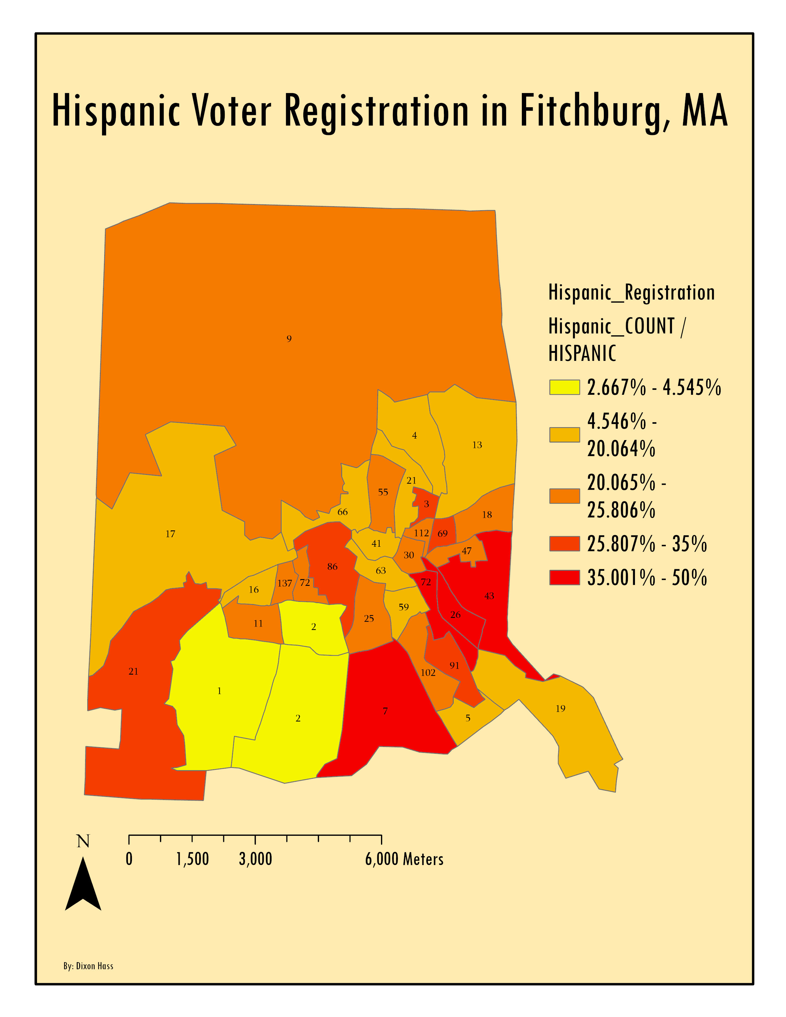 Hispanic Voter Map